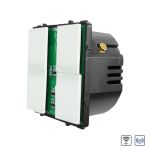 Modul Intrerupator Cvadruplu Wi-Fi + RF433 cu Touch LUXION SmartElectro IntelligentHouse