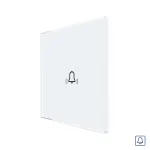 Panou Buton Sonerie cu Touch Din Sticla LUXION SmartElectro IntelligentHouse