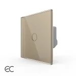 Intrerupator Simplu cu Touch LIVOLO din Sticla - Protocol ZigBee EC SmartElectro IntelligentHouse