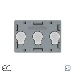 Modul Intrerupator Triplu Cap Scara / Cruce cu Touch LIVOLO, protocol ZigBee EC - standard Italian SmartElectro IntelligentHouse