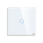 Panou Intrerupator Simplu cu Touch Mini din Sticla LUXION SmartElectro IntelligentHouse