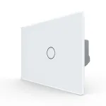 Intrerupator Simplu cu Touch LIVOLO din Sticla, Standard Italian – Serie Noua SmartElectro IntelligentHouse