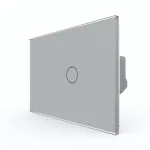 Intrerupator Simplu cu Touch LIVOLO din Sticla, Standard Italian – Serie Noua SmartElectro IntelligentHouse