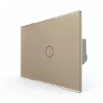 Intrerupator Simplu cu Touch LIVOLO din Sticla, Standard Italian – Serie Noua SmartElectro IntelligentHouse