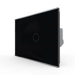 Intrerupator Simplu cu Touch LIVOLO din Sticla, Standard Italian – Serie Noua SmartElectro IntelligentHouse