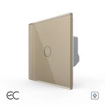 Intrerupator Simplu cu Variator si Touch LIVOLO din Sticla - Protocol ZigBee EC SmartElectro IntelligentHouse