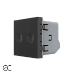 Modul Intrerupator Dublu cu Protocol Zigbee EC si Touch LIVOLO SmartElectro IntelligentHouse