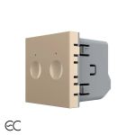Modul Intrerupator Dublu cu Protocol Zigbee EC si Touch LIVOLO SmartElectro IntelligentHouse