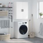 Dulap cu montaj pe perete, alb, 69,5x34x90 cm GartenMobel Dekor