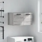 Dulap de perete, gri sonoma, 60x36,5x35 cm, lemn prelucrat GartenMobel Dekor