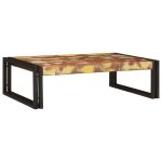 Raft pentru baie 80 x 50 x 23 cm Lemn solid de mango, fier GartenMobel Dekor