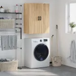 Dulap TV montat pe perete, stejar sonoma, 69,5x34x90 cm GartenMobel Dekor