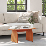 Masă de cafea Maro ceruit 80 x 40 x 35 cm Lemn de brad solid GartenMobel Dekor