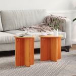 Set de măsuțe de cafea 2 pcs Maro 41.5 x 41.5 x 41 cm GartenMobel Dekor