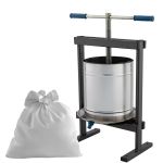 Teasc/Presa struguri Vilen Inox 15 L cu picioare, Ucraina Traditional Innovative ReliableTools