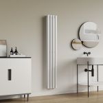 Radiator dublu Nore 160x24cm alb 812W [neu.haus] HausGarden Leisure