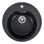 Chiuveta de bucătărie Elefant Premium Luna, Negru, 510 mm Innovative ReliableTools