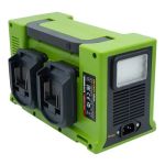 Invertor portabil pe acumulator PROCRAFT PSI20 330 W, 12 V / 5 A, Lanternă LED integrată: 10 W / 6 W Innovative ReliableTools