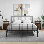 Noptiere, 2 buc., stejar maro, 40x42x60 cm, lemn prelucrat GartenMobel Dekor