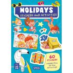 Carte de activitati cu abtibilduri - In vacanta PlayLearn Toys