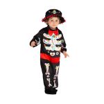 Costum de carnaval - Schelet Ziua Mortilor PlayLearn Toys