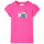 Tricou pentru copii, roz închis, 128 GartenMobel Dekor