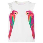 Tricou pentru copii, ecru, 128 GartenMobel Dekor