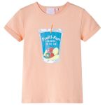 Tricou pentru copii, portocaliu deschis, 92 GartenMobel Dekor