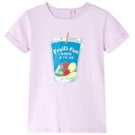 Tricou pentru copii, roz pal, 128 GartenMobel Dekor