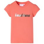Tricou pentru copii cu mâneci Cap Coral 104 GartenMobel Dekor