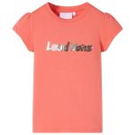 Tricou pentru copii cu mâneci Cap Coral 116 GartenMobel Dekor