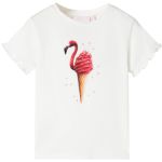 Tricou pentru copii, ecru, 116 GartenMobel Dekor