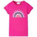 Tricou pentru copii, roz închis, 116 GartenMobel Dekor
