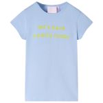 Tricou pentru copii, albastru deschis, 104 GartenMobel Dekor