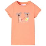 Tricou pentru copii, piersică, 116 GartenMobel Dekor
