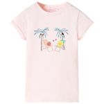 Tricou pentru copii, roz deschis, 116 GartenMobel Dekor