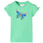 Tricou pentru copii, verde deschis, 104 GartenMobel Dekor
