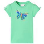 Tricou pentru copii, verde deschis, 116 GartenMobel Dekor