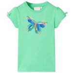 Tricou pentru copii, verde deschis, 92 GartenMobel Dekor