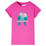 Tricou pentru copii, roz închis, 92 GartenMobel Dekor