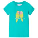 Tricou pentru copii, verde mentă, 116 GartenMobel Dekor