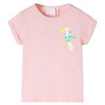 Tricou pentru copii, roz deschis, 140 GartenMobel Dekor