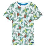 Tricou pentru copii cu mâneci scurte, multicolor, 92 GartenMobel Dekor