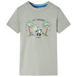 Tricou pentru copii, kaki deschis, 116 GartenMobel Dekor