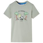 Tricou pentru copii, kaki deschis, 140 GartenMobel Dekor
