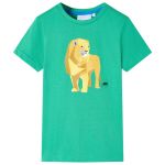 Tricou pentru copii, verde, 140 GartenMobel Dekor