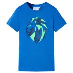 Tricou pentru copii, albastru, 140 GartenMobel Dekor