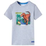 Tricou pentru copii, gri, 116 GartenMobel Dekor