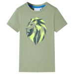 Tricou pentru copii, kaki, 104 GartenMobel Dekor