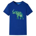 Tricou pentru copii, albastru închis, 104 GartenMobel Dekor